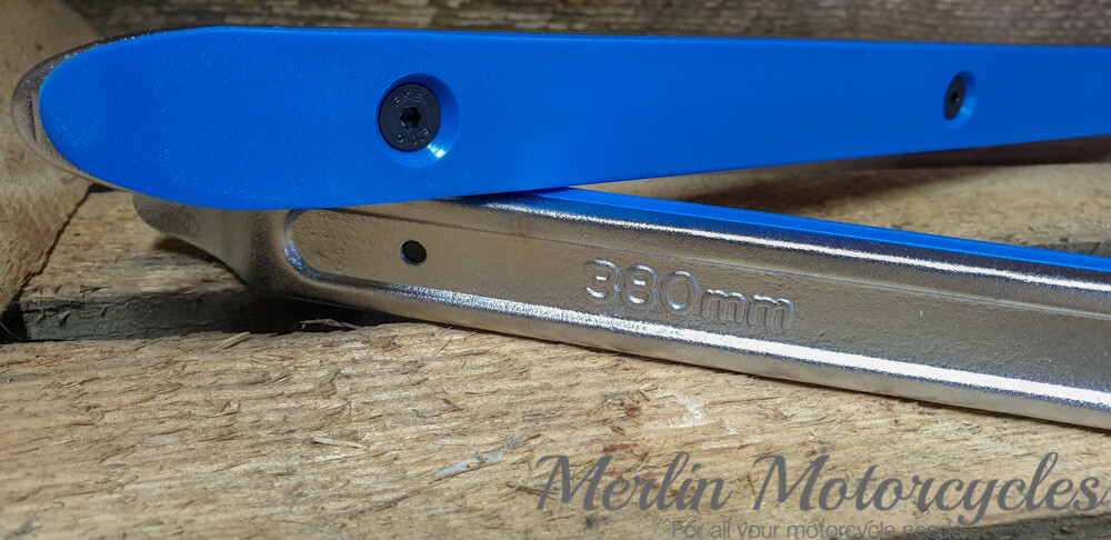 JMP Motorcycle Tyre Lever 380mm With Plastic Protector Strip x 2