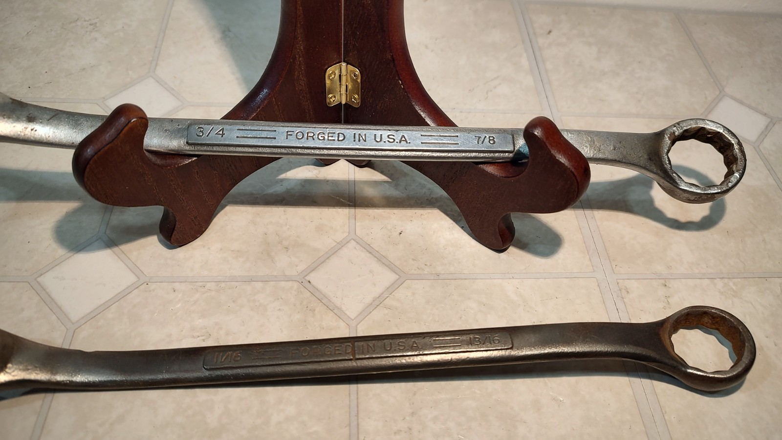 Craftsman 2 Piece Stubby Double Box End Wrench V 1/2 – 9/16, 5/8 – 3/4