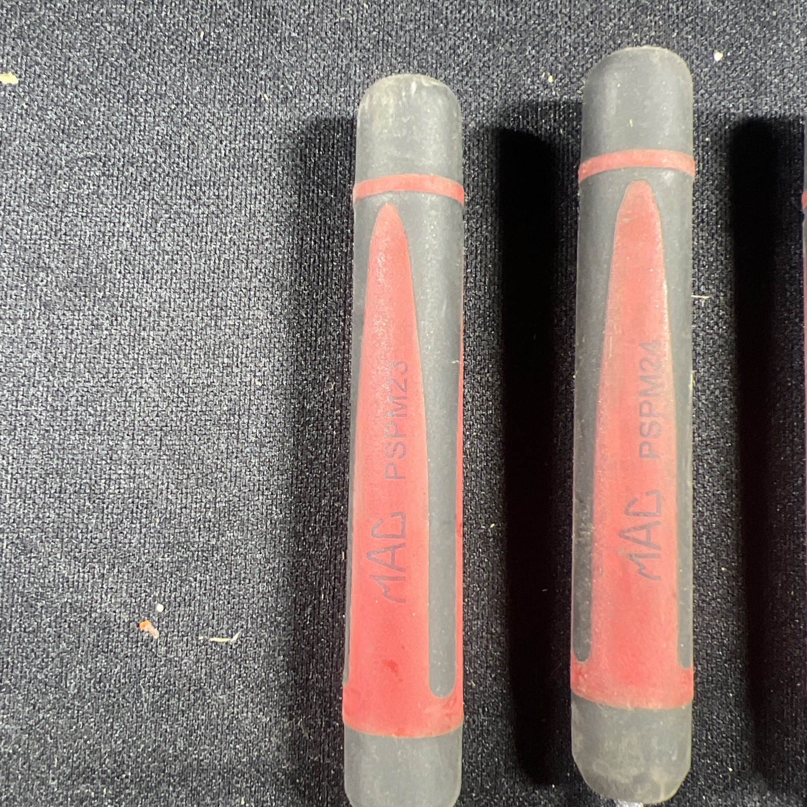 Mac Tools 4pc Comfort Grip Handle Pick Set Red/Black