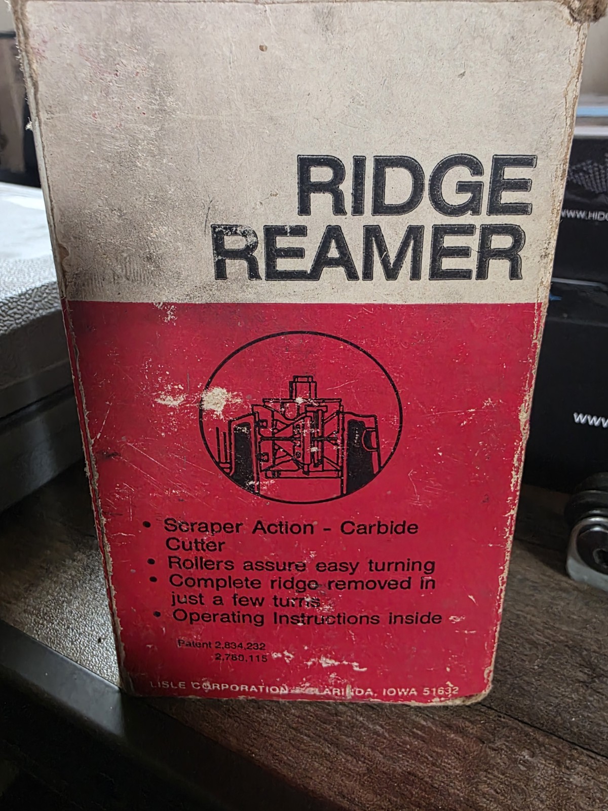 Listed Ridge Reamer 36500