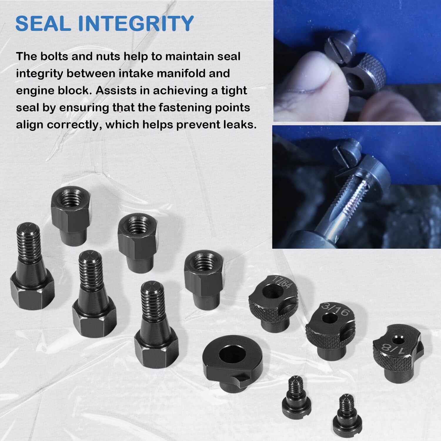 71600 Broken Exhaust Manifold Drill Template for Ford V10 2V 3V 4.6L 5.4L 6.8L