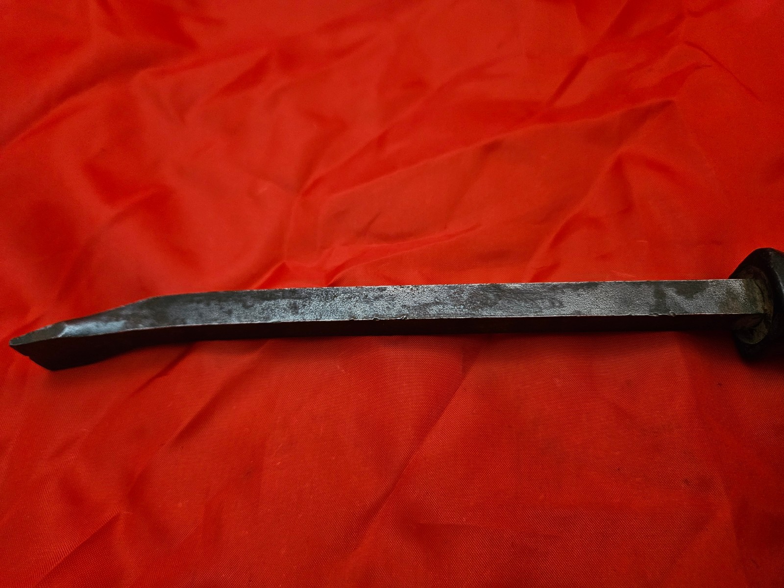 Snap-on SPB12 11.25″ Curved Head Pry Bar Prybar Black Hard Handle USA S17