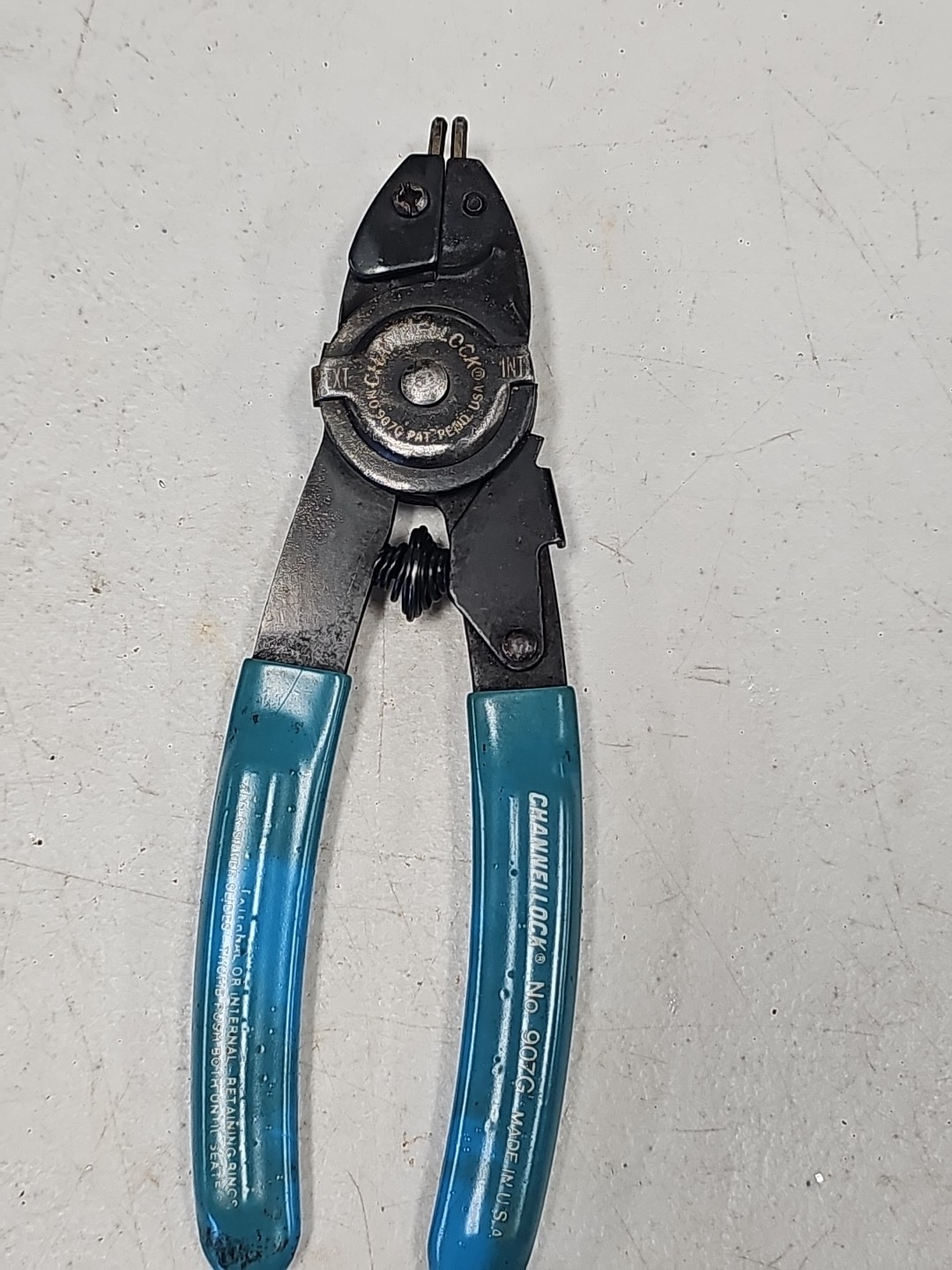 Channellock 907G Snap Ring Pliers Combination Switch Internal External Mechanic