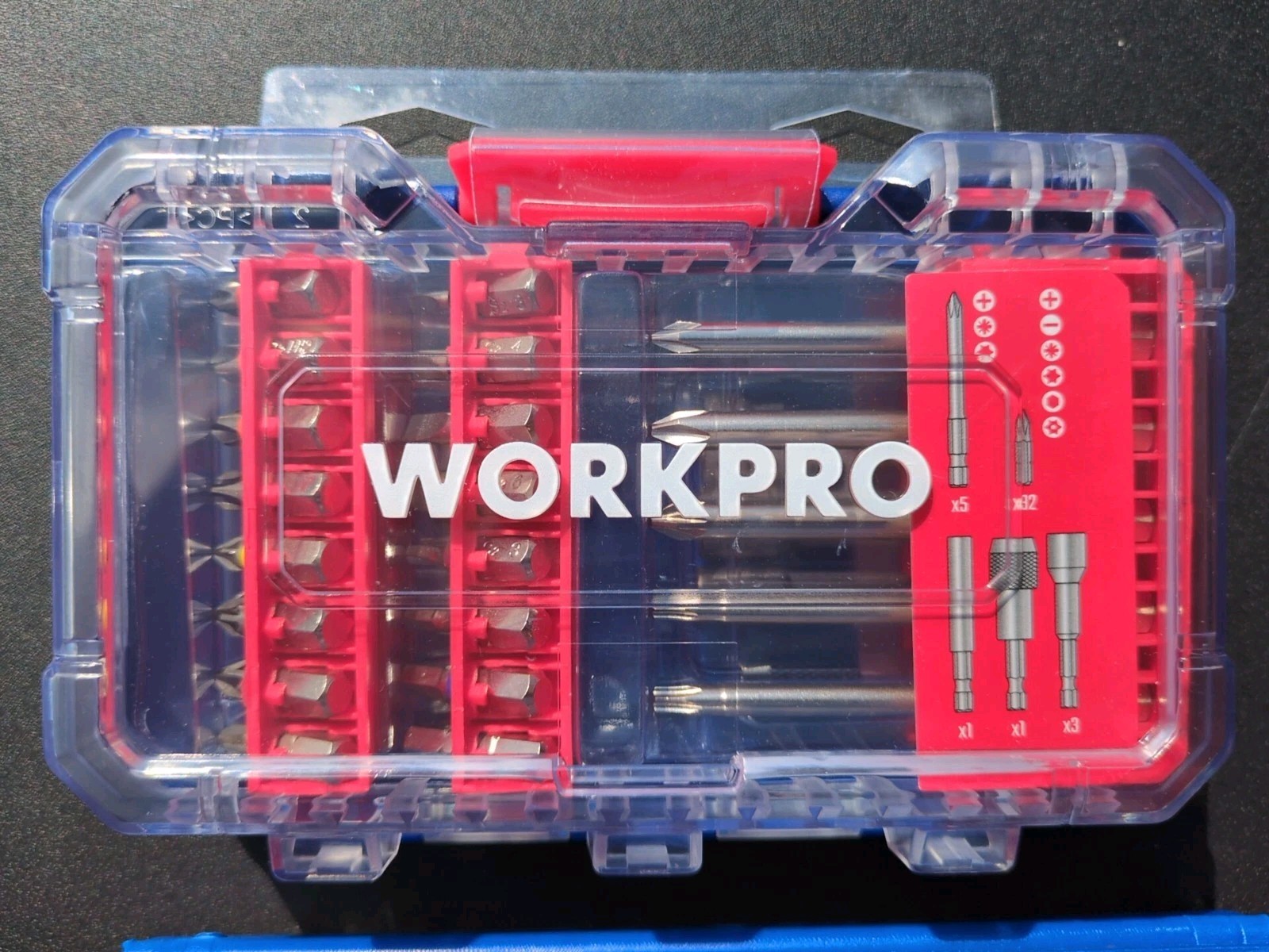 WorkPro Tools Bit Set Ultimate Combo Pack New 4-Sets NEW with LIFETIME WARRANTY