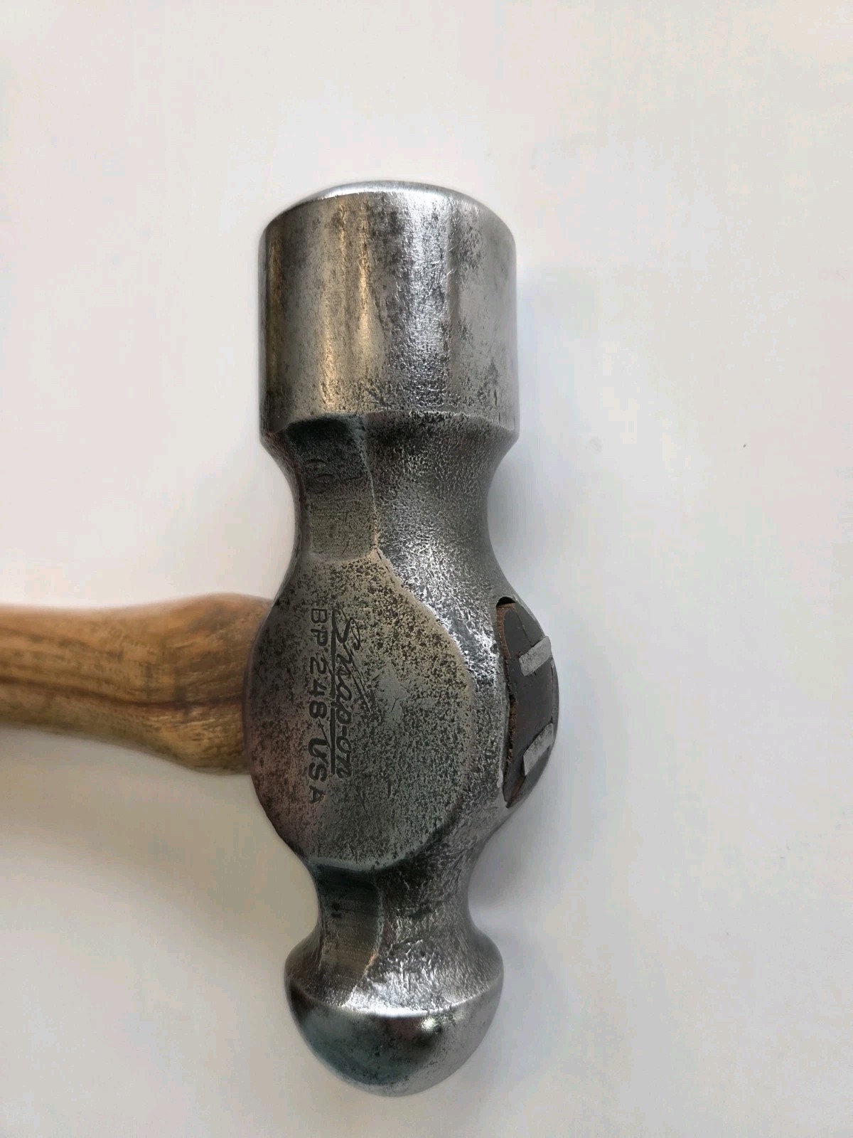 Vintage Snap On BP248 48oz Ball Peen Hammer With NEW Blue Point Handle