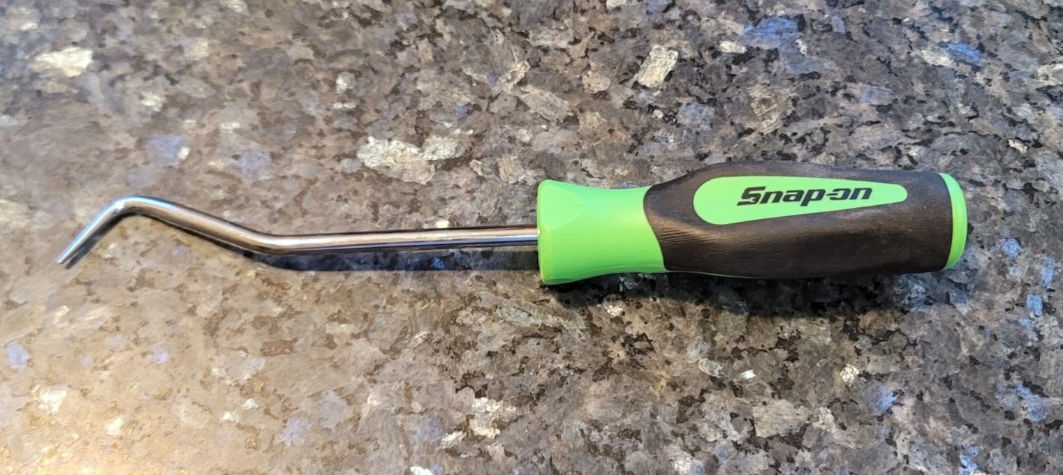 Snap-on Tools USA NEW Electric Green Soft Grip Radiator Hose Pick SGA173B