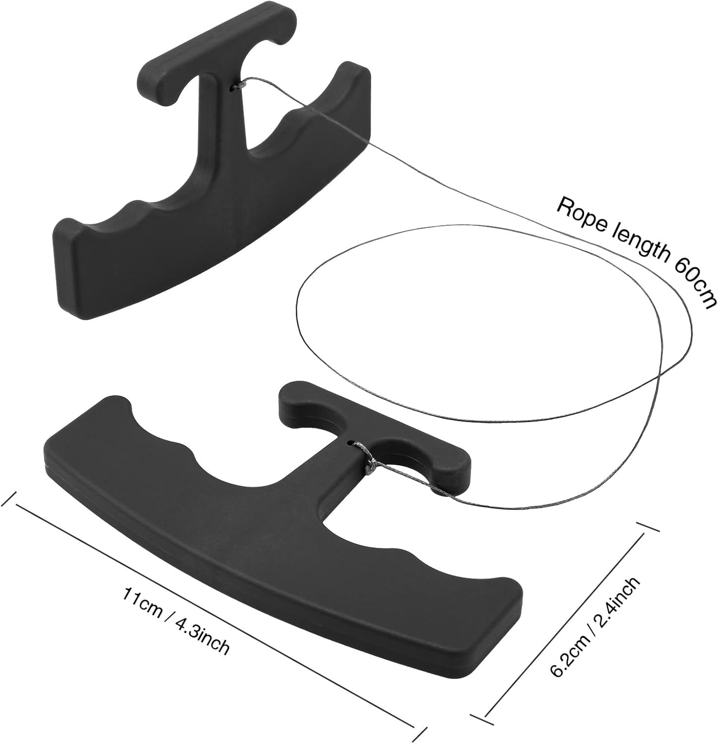 Complete Emblem Removal Solution: 1 Pair Tool & 5PCS Cords for Hassle-Free Use