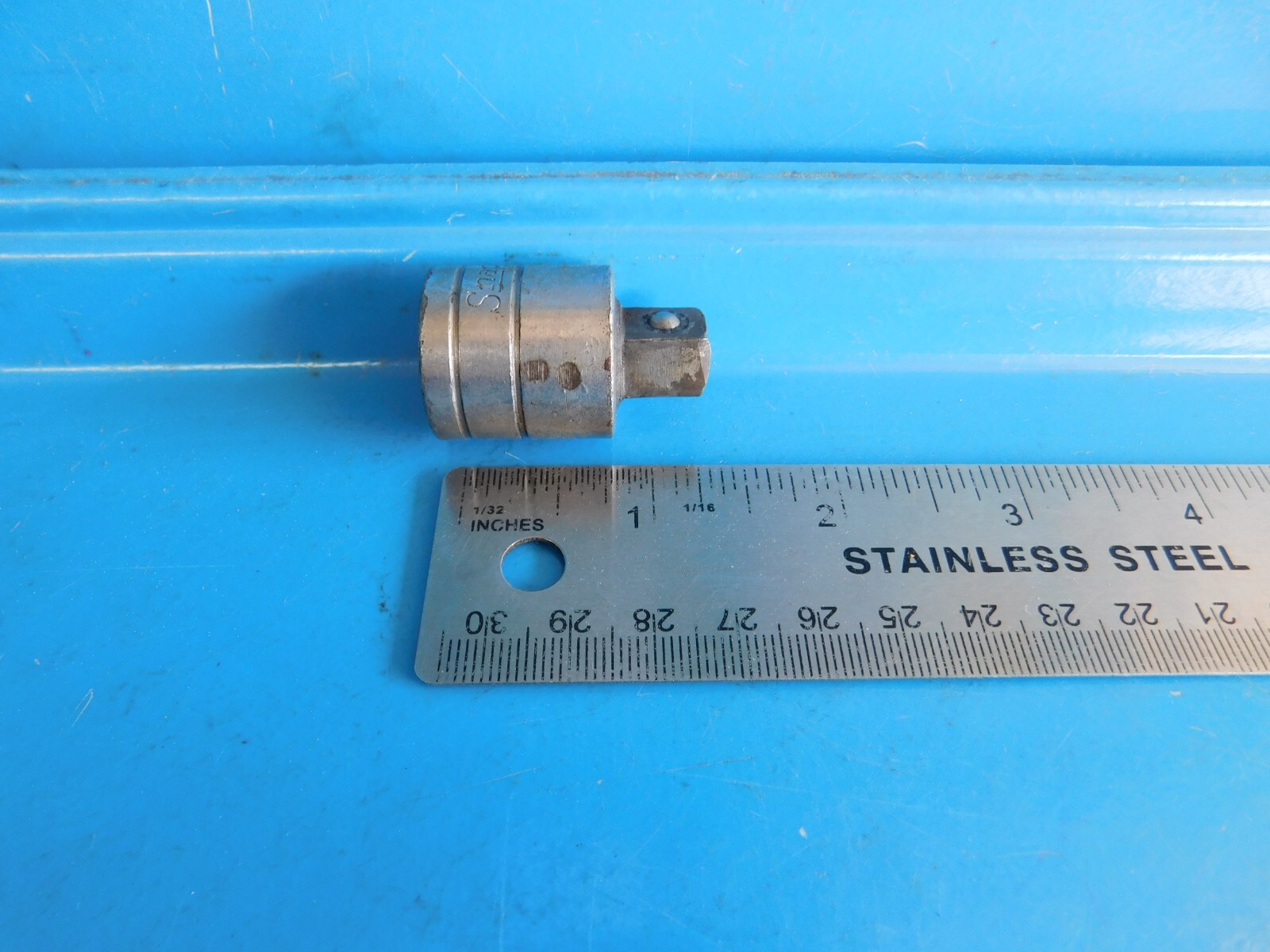USED, SNAP ON TOOLS 1/2 IN. TO 3/8 IN. ADAPTOR , PART #A4