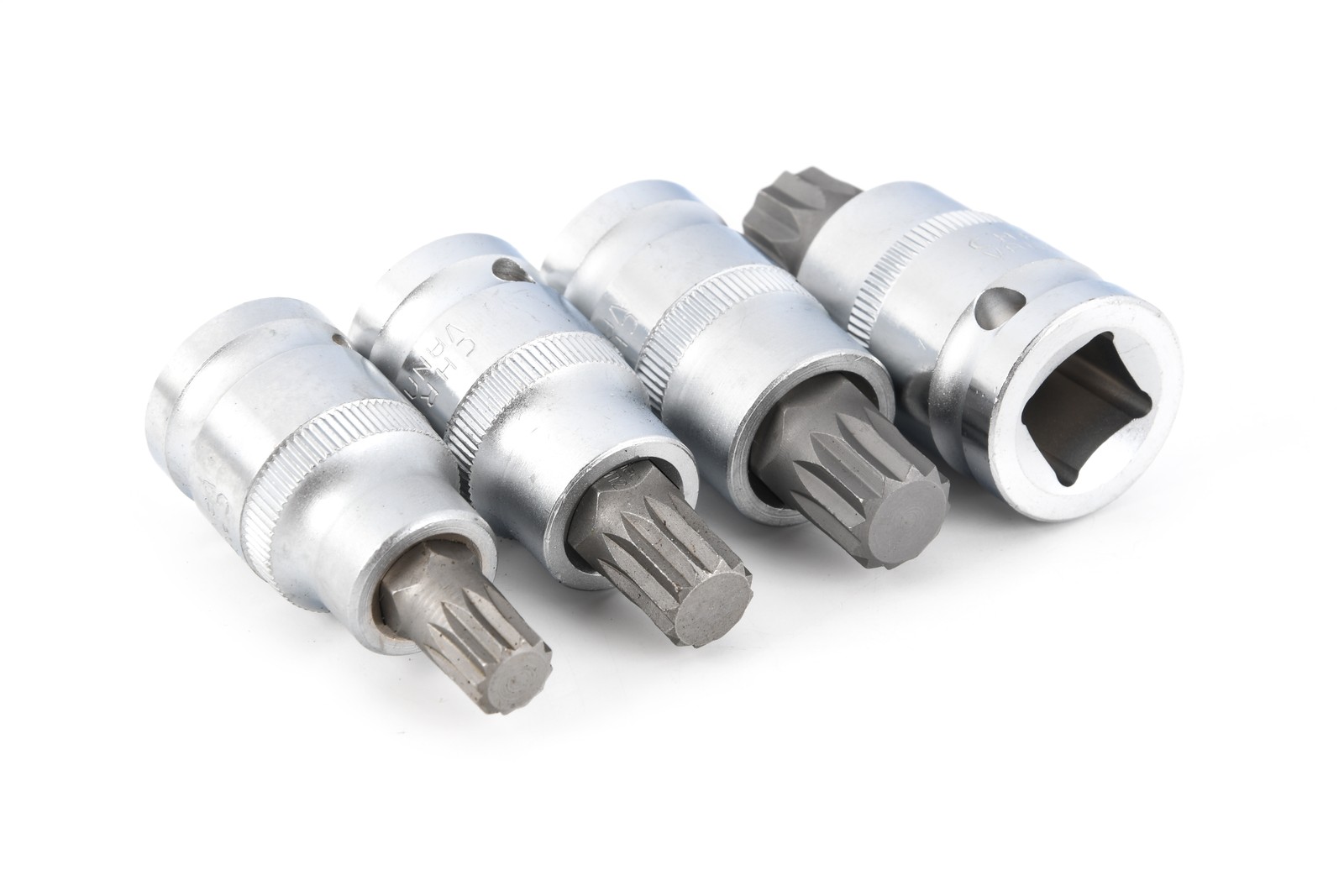 Schwaben Triple Square Socket Kit – 4 Pieces (M10, M12, M14, M16)