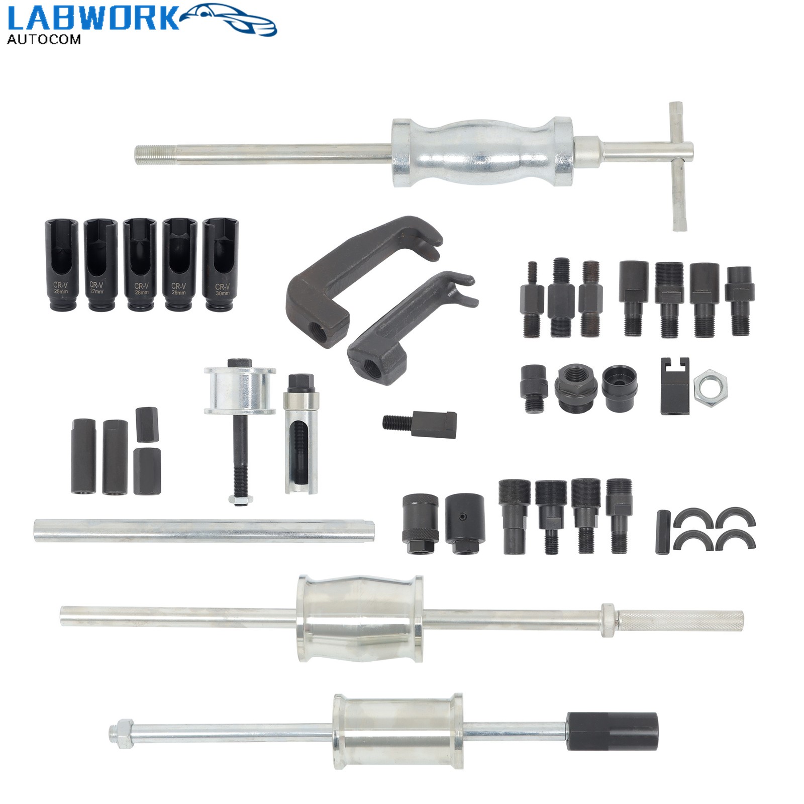 40pc Diesel Injector Puller Remover MASTER Tool Kit Extractor for Mercedes Audi