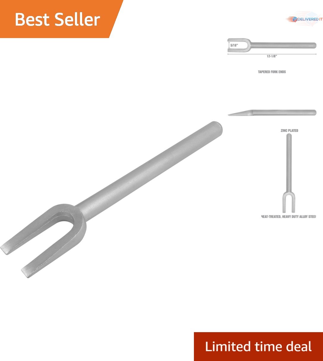 Ball Joint Separator Heavy Duty Steel 15/16 Inch Removal Tool for Auto Repairs