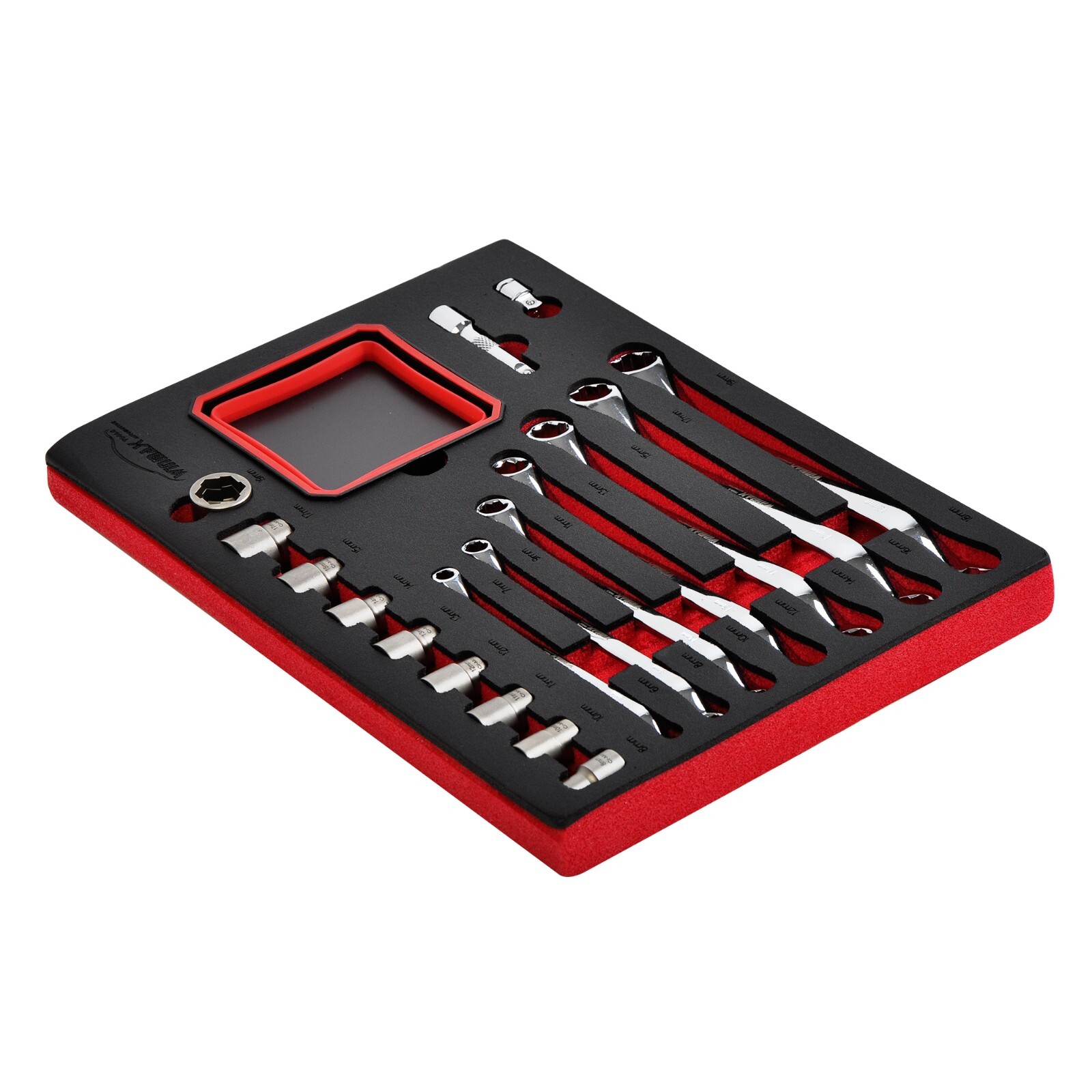 Nut & Bolt Extractor Set 6 – 17 mm Offset Wrenches and 10 – 19 mm Sockets Set