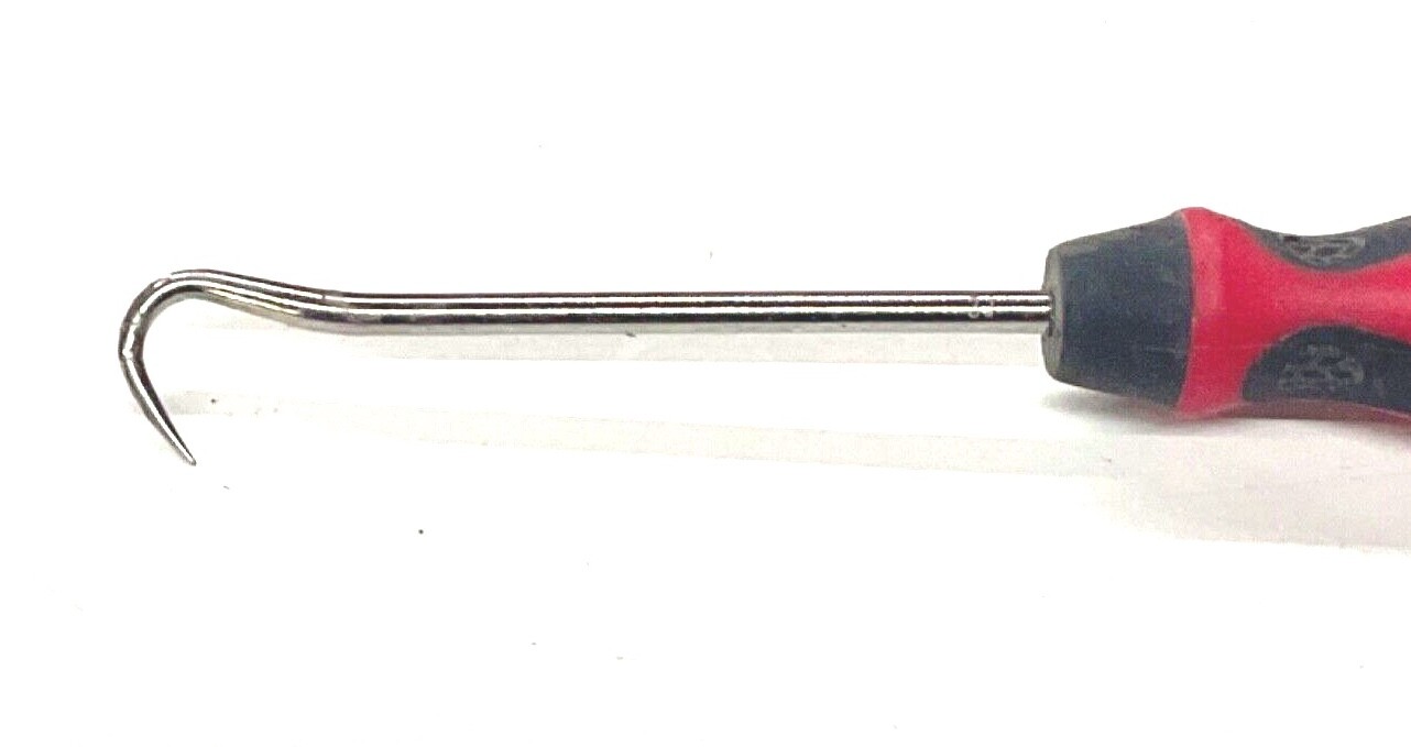 MAC TOOLS MINI HOOK PICK, RED & BLACK HANDLES, PSM24