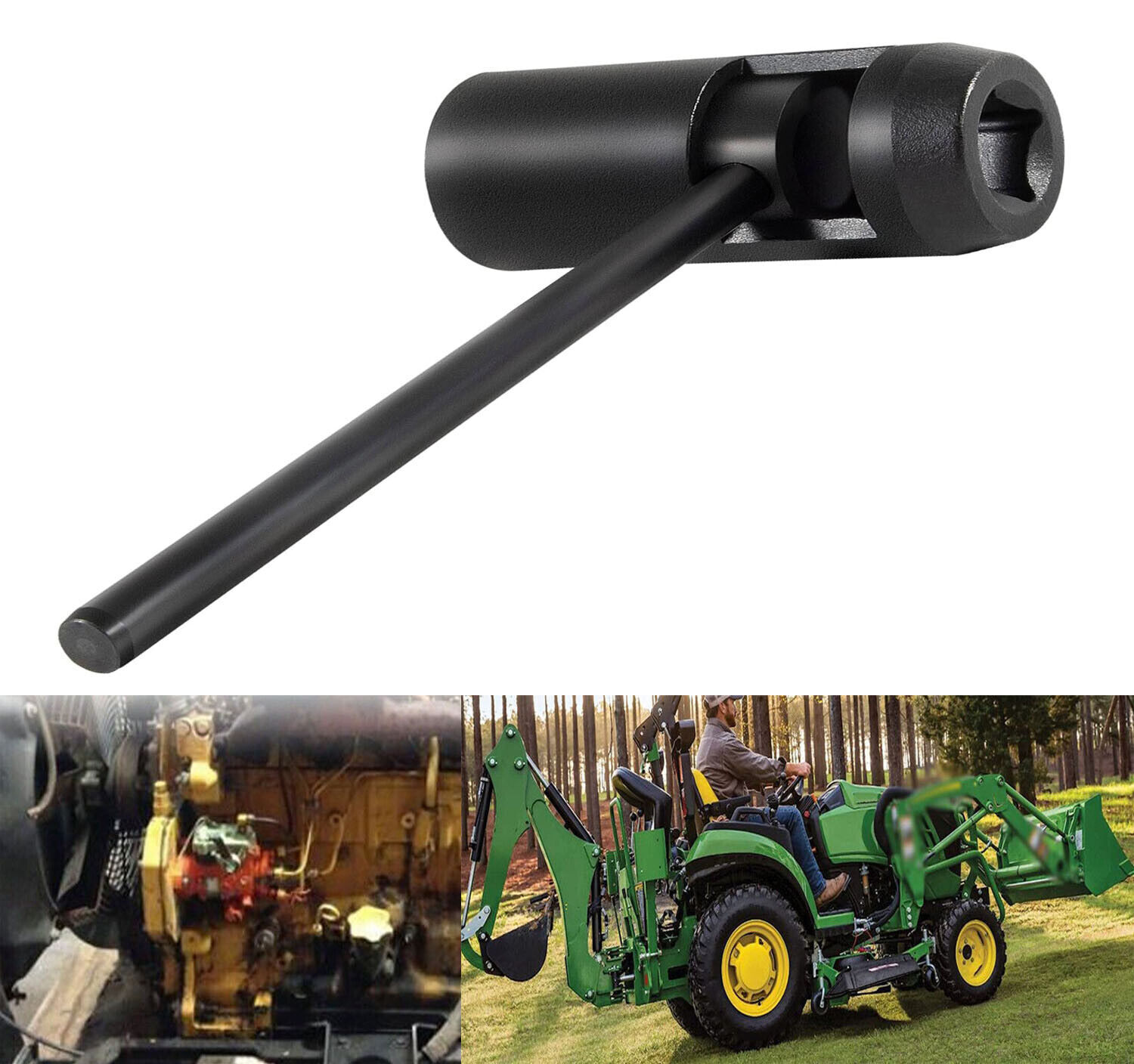 JDE92 Injector Socket Tool/21MM Injector Nozzle Socket for John Deere Engines