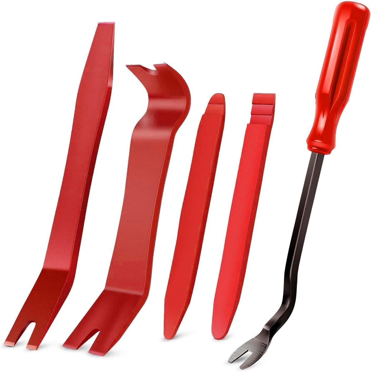 5x Nylon Auto Trim Removal Tools Kit No-Scratch Removal Tool Kit for Car Panel