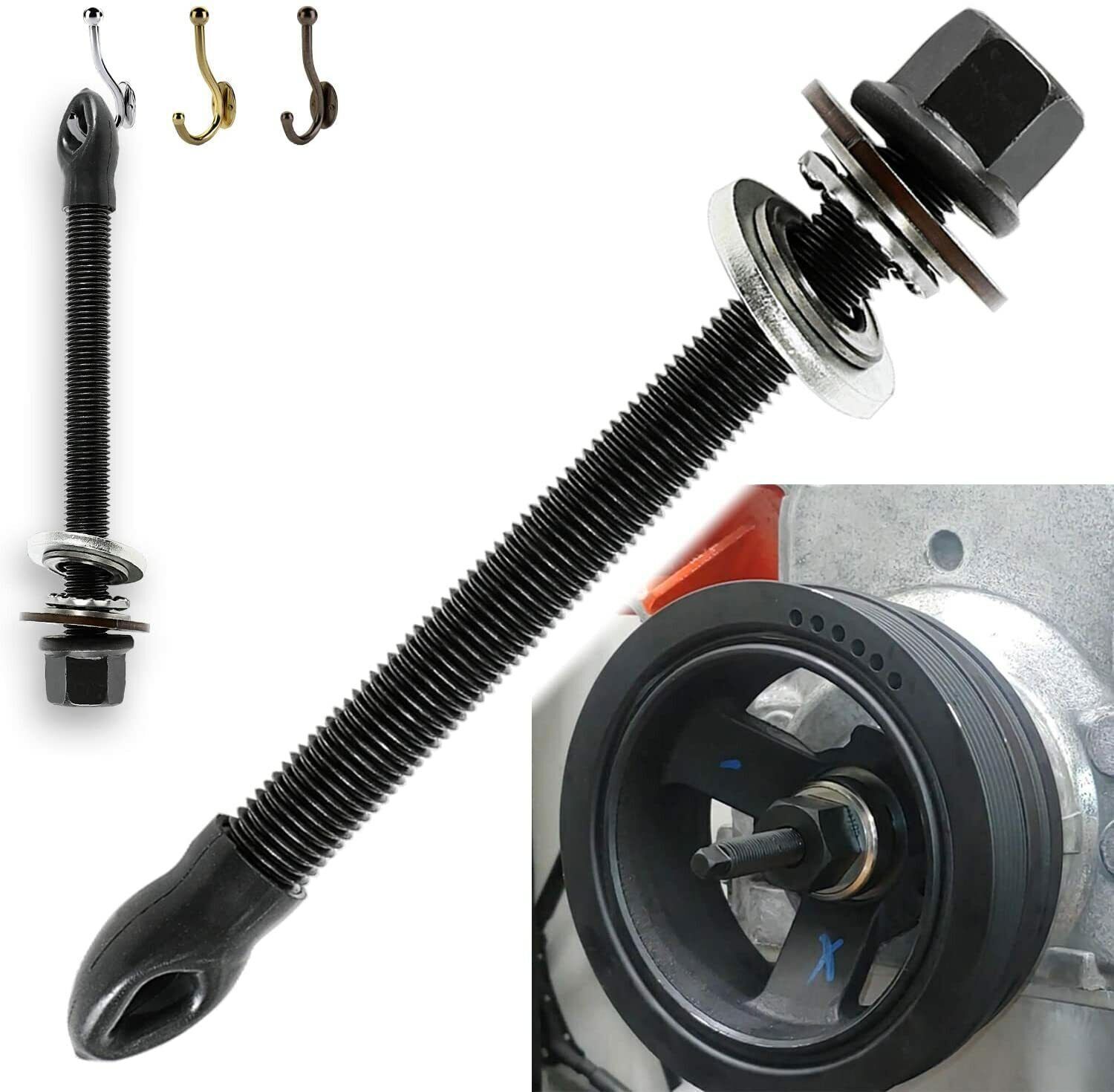 Harmonic Balancer Installer Crank Pulley Installer Tool for Chevrolet GM/LS/LT