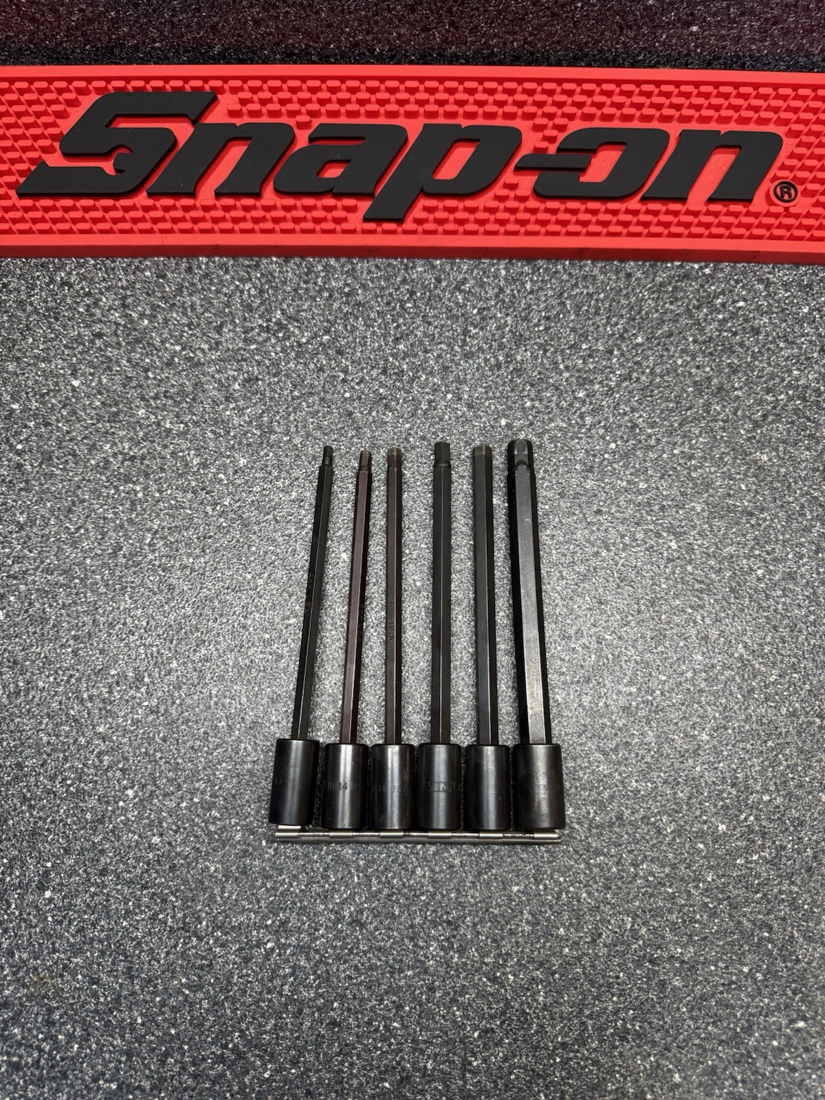 VIM VBL1638 HEX DRIVER METRIC 4MM TO 10MM 6PCS 3/8″ Dr 6 INCH LONG USA IMPACT
