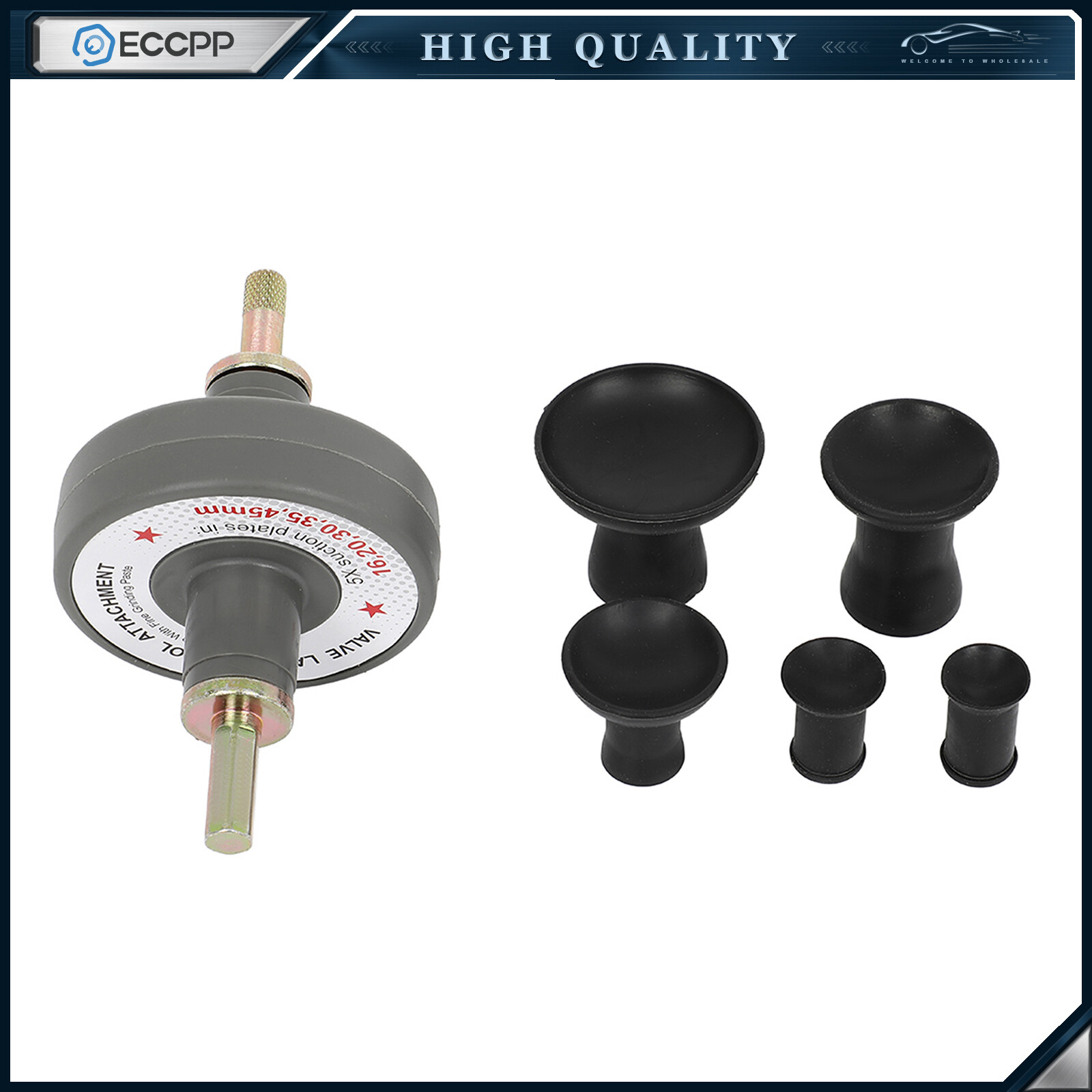 Valve Lapping Tool Attachment Kit Valve Lapper for Drill Valve Grinding Engine