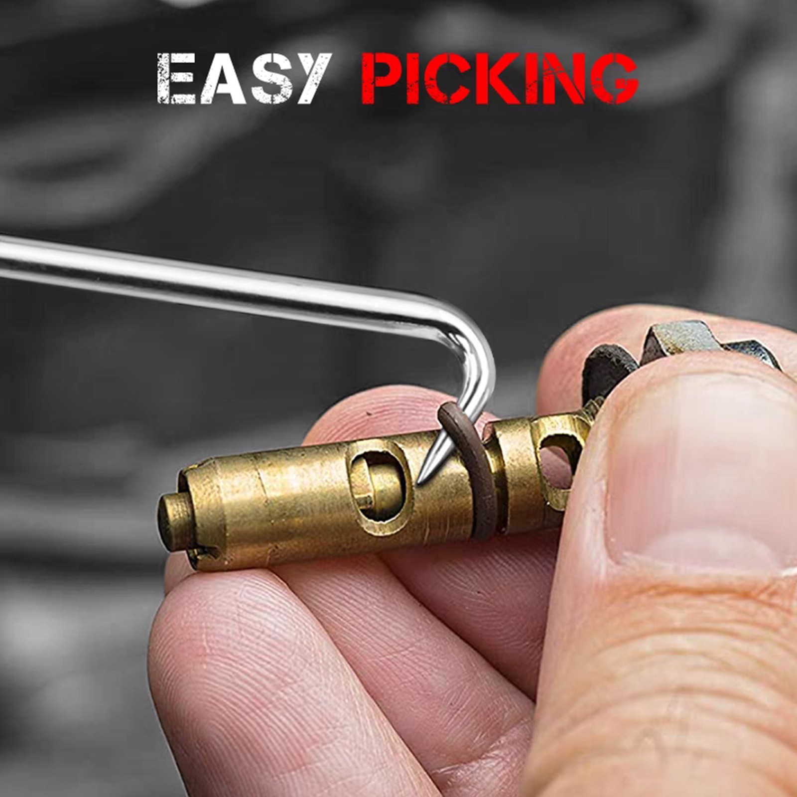 10x Hook & Pick Set Oil Seal O Ring Gasket Remover Puller Mechanics Garage Tool