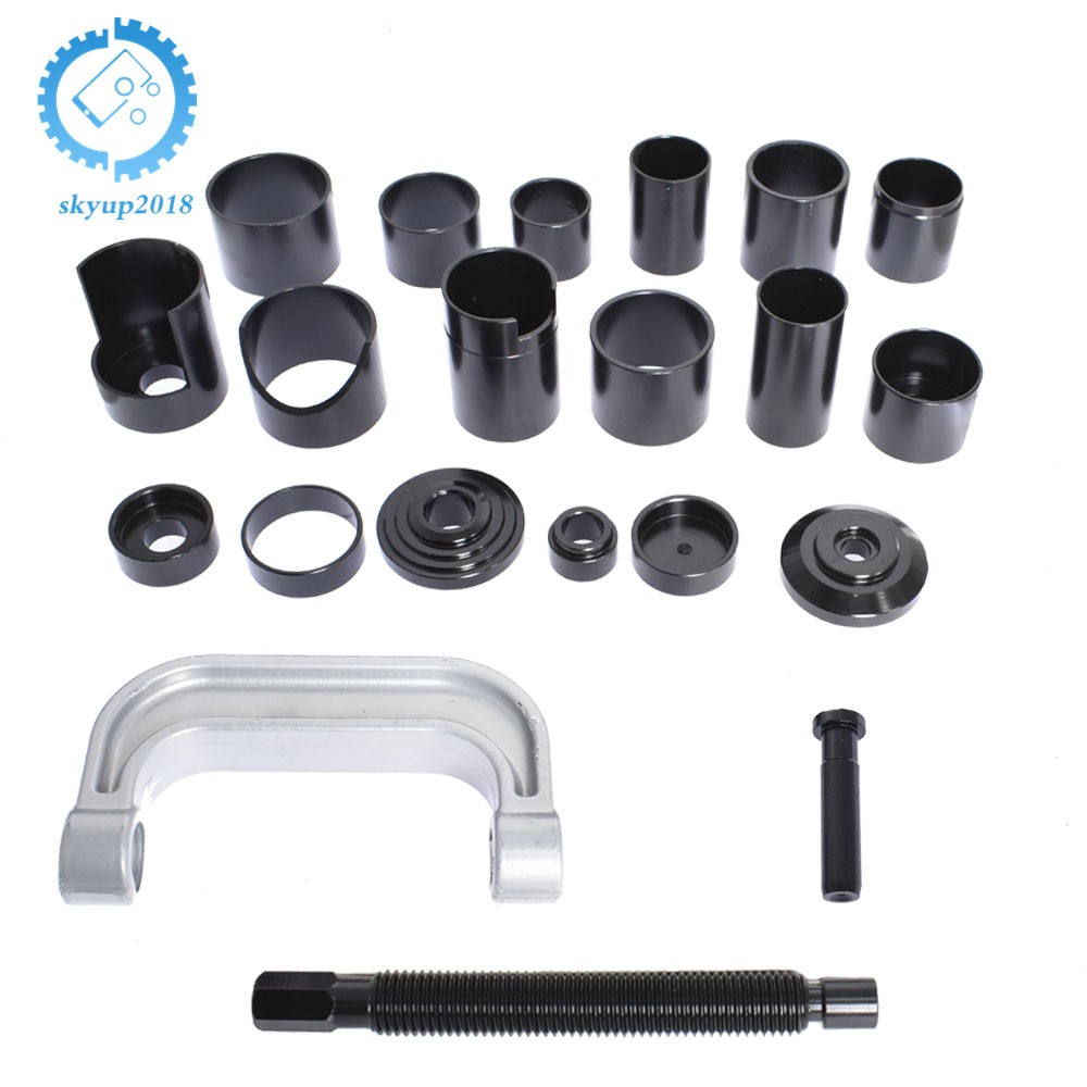 Auto Repair Service Removal Ball Joint Press Tool Kit & Master Adapter Set 21Pcs