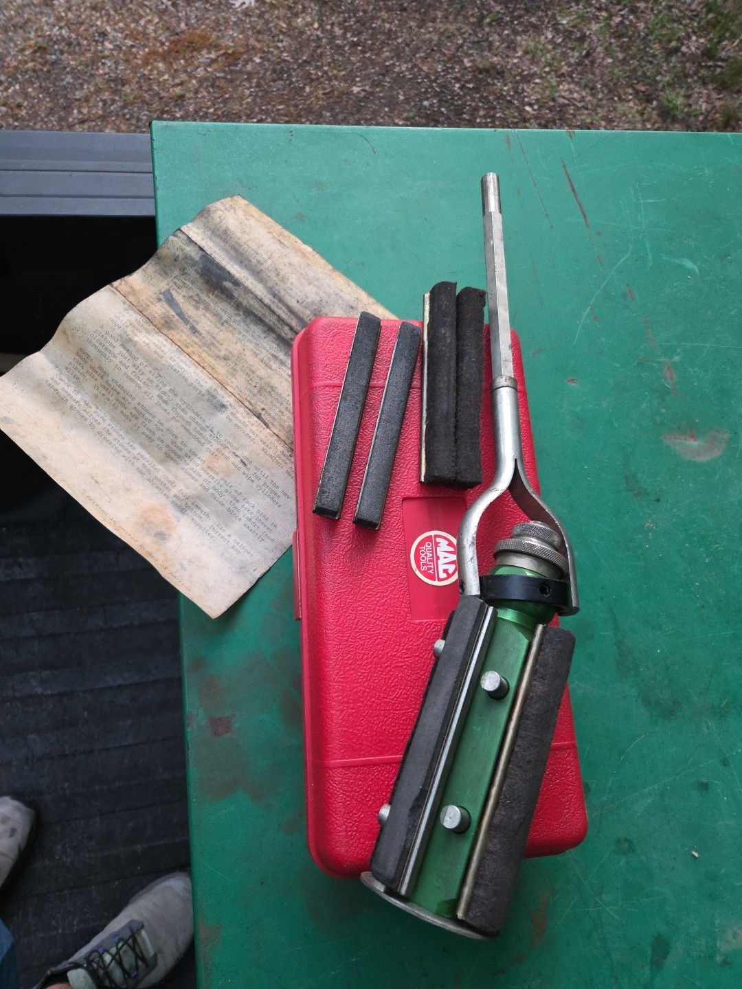 MAC Tools / Lisle 15000 Master Cylinder Hone Set Machinist Hole Bore Engine