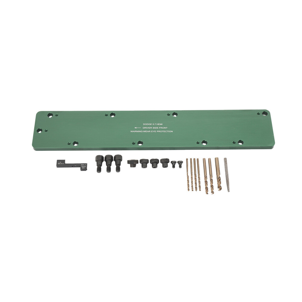 71500 Exhaust Manifold Bolt Stud Drill Template Removal Tool for Dodge 5.7L Hemi