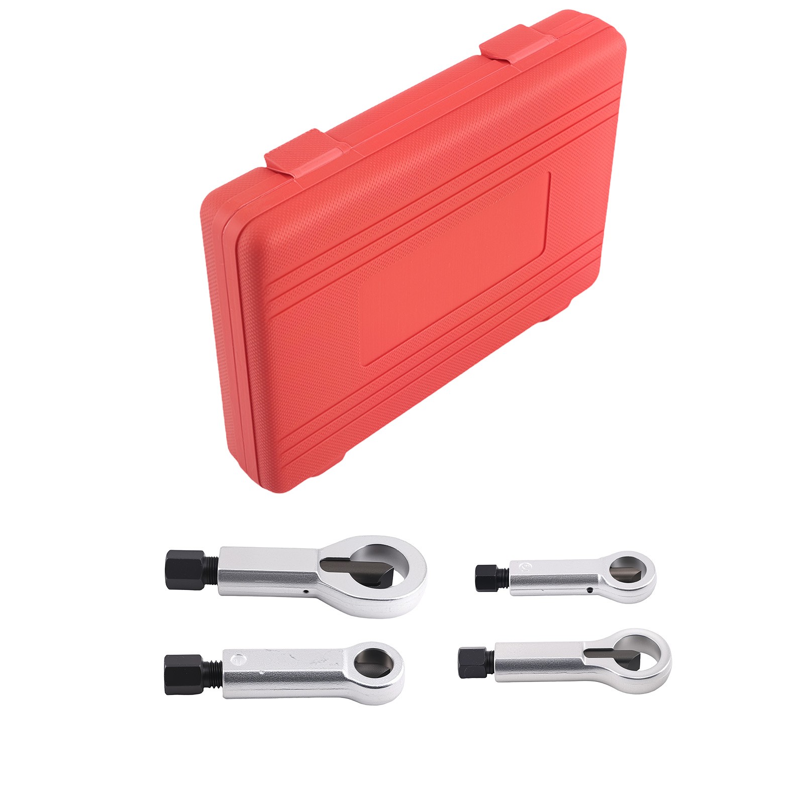 4PCS Nut Splitter Heavy Duty Nut Splitter Tool Kit Manual Nut Extractor 9-27mm