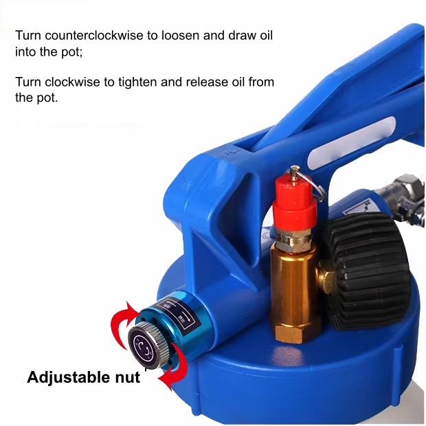 10L Two Way Pneumatic ATF Oil Liquid Extractor Transmission Fluid Transfer Pump