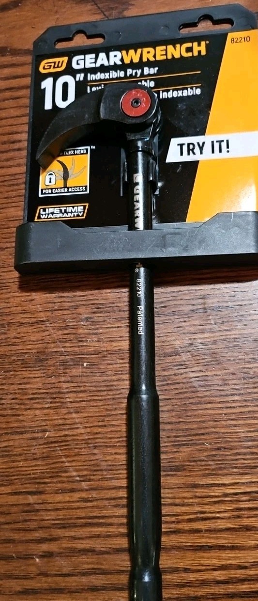 Gearwrench Tools 10″ Indexable Rolling Head Pry Bar #82210