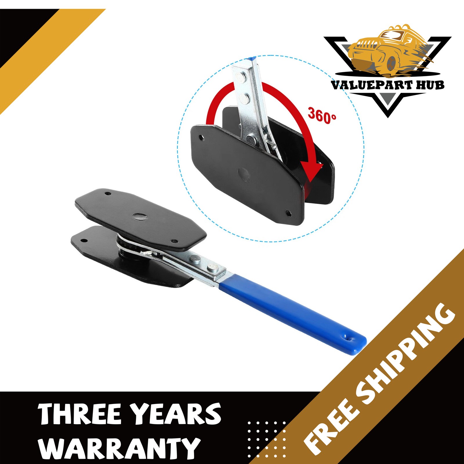 Car Ratchet Brake Piston Wrench Spreader Caliper Pad Install Tool Press Portable
