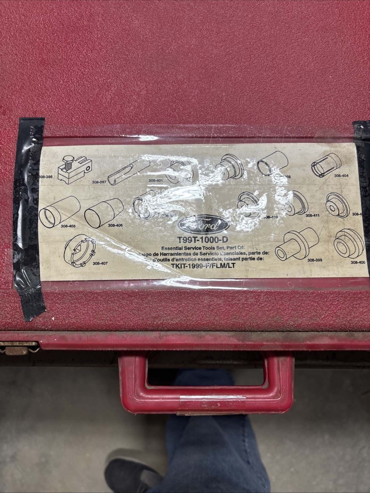Ford Rotunda T99T-1000-D (Part of: TKIT-1999-F/FLM/LT) Service Tools Set
