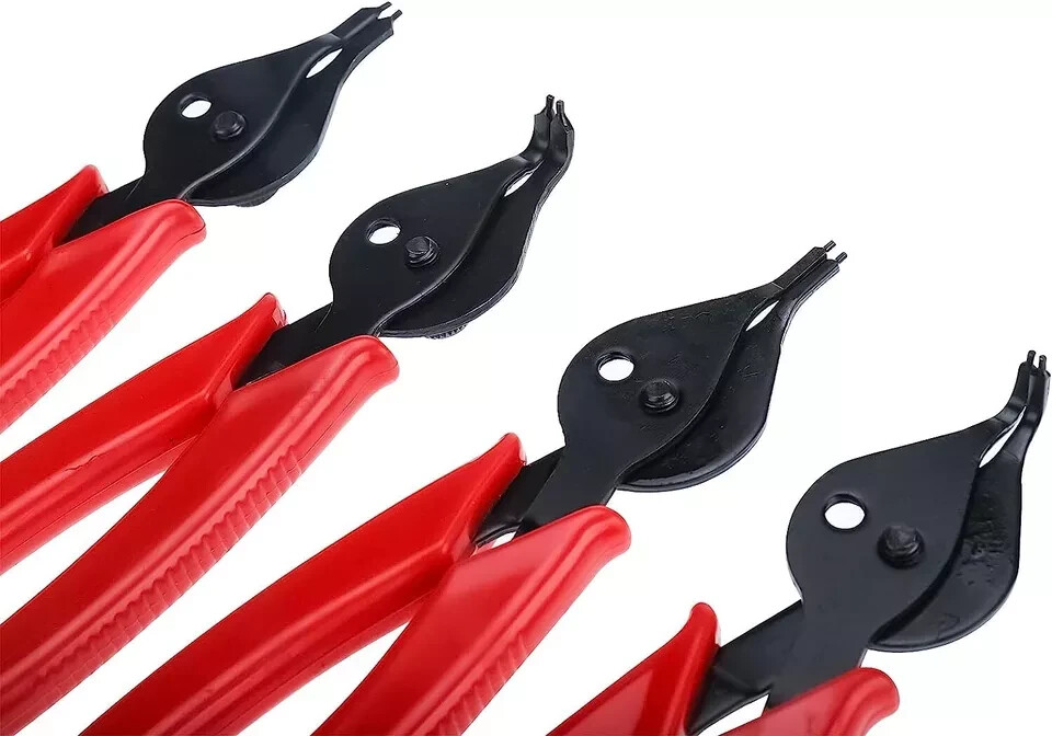 Snap Ring Pliers Set Straight & Bent Retaining Ring Pliers w/Hook & Pick