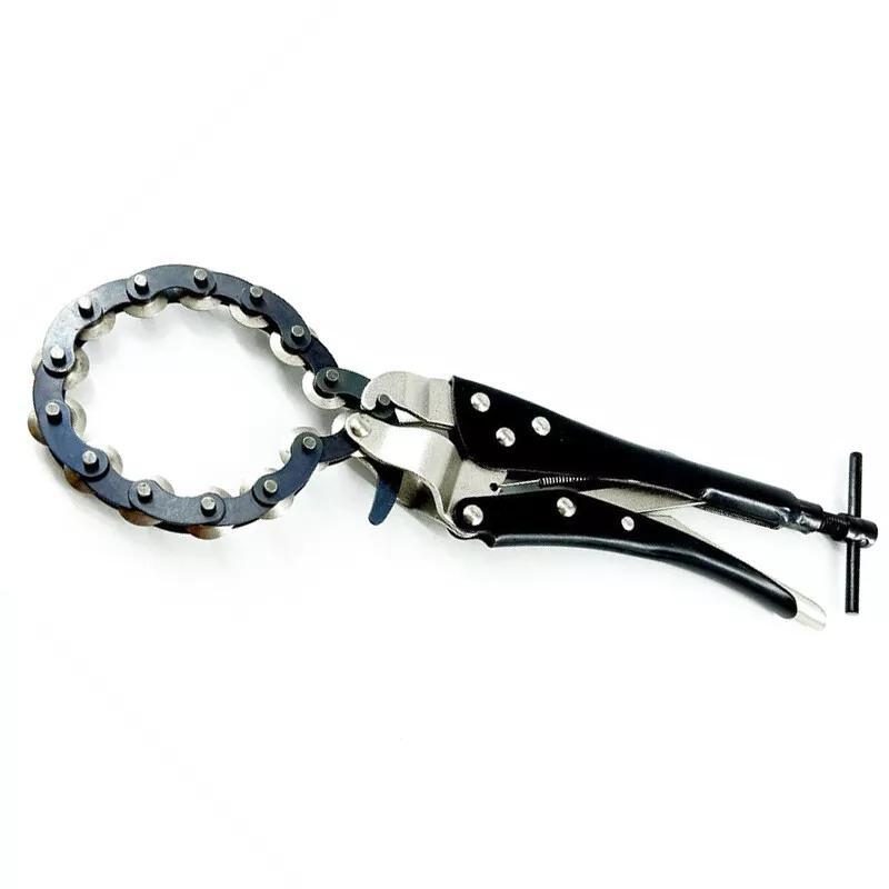 Exhaust Pipe Cutter Multi Wheel Chain Lock-grip Pliers Pipe Tube PCS Wrench Tool