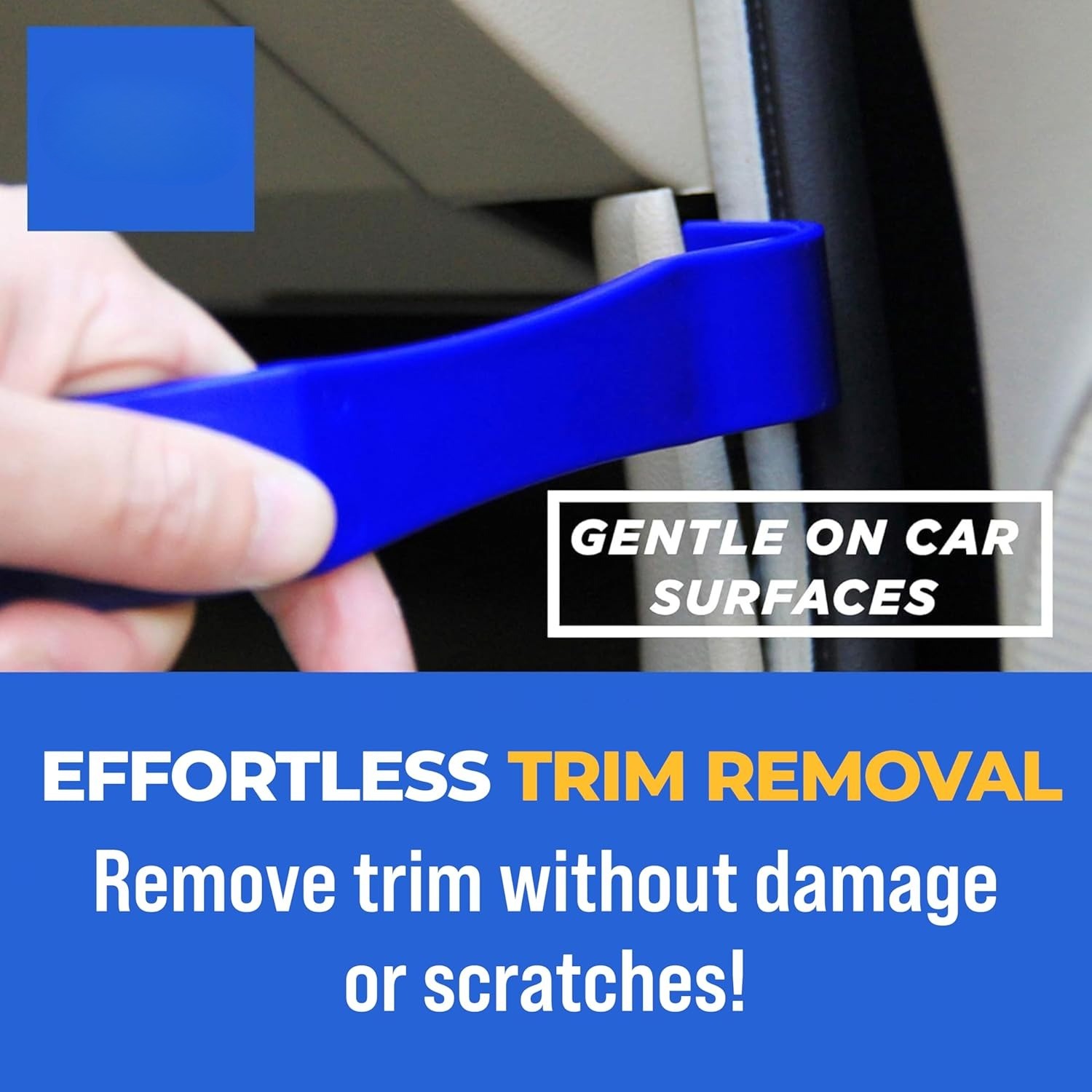 Auto Trim Removal Tool Kit – 5 Piece Set for Dash, Door Panel, Clip Remover