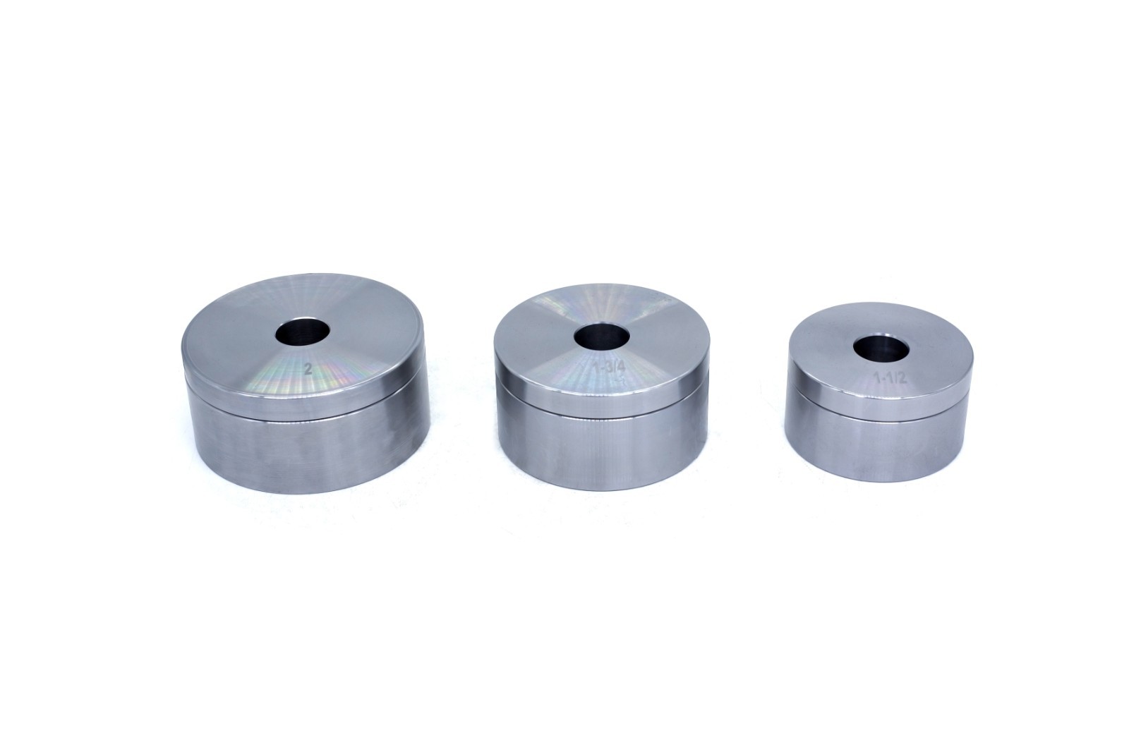 LOUDERLUN 3 Piece Dimple Die Set: 1-1/2″ 1-3/4″ 2″