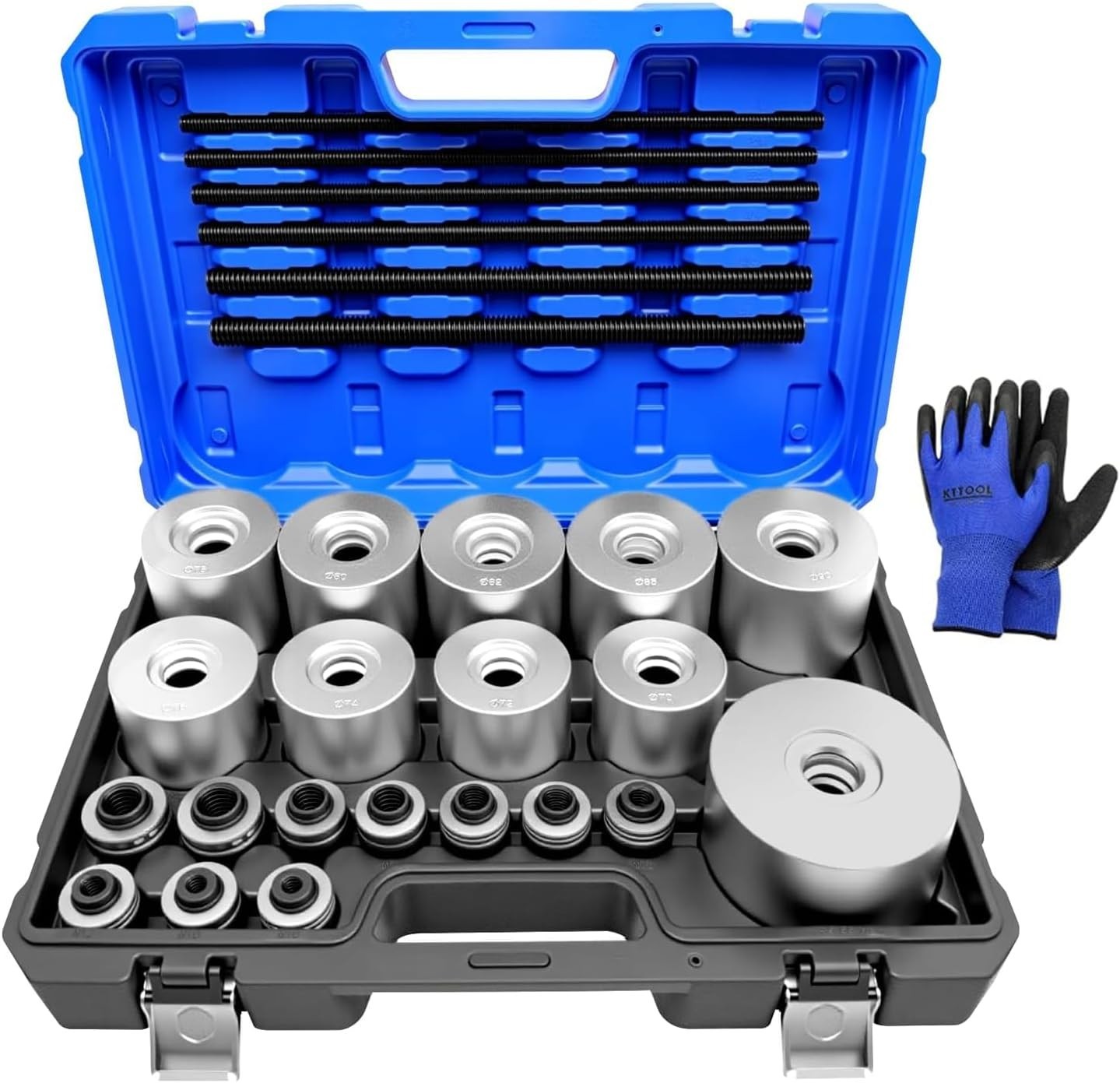 30-Piece Universal Bushing Removal & Installation Tool Kit for Engine Cars