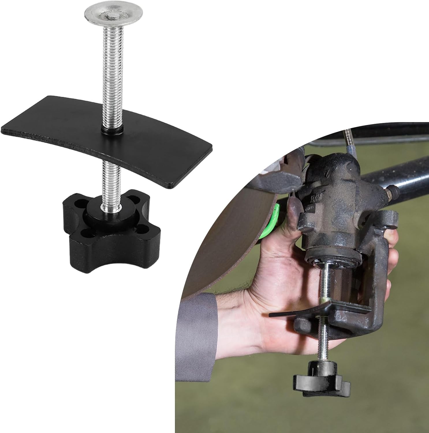 Brake Pad Spreader 360 Degree Swivel Joint Disc Brake Pad Separator Tool for Car