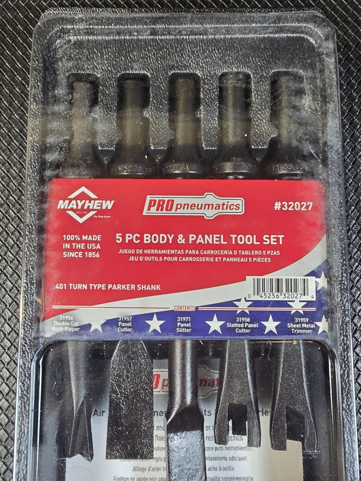 Mayhew 32028 5-piece Pneumatic Pipe And Muffler Set