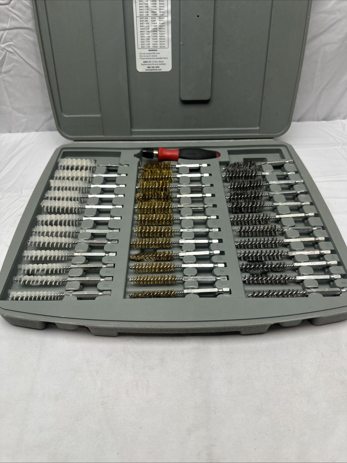 Innovative Products Of America 36 Piece Bore Brush Set w/ Driver 8001D