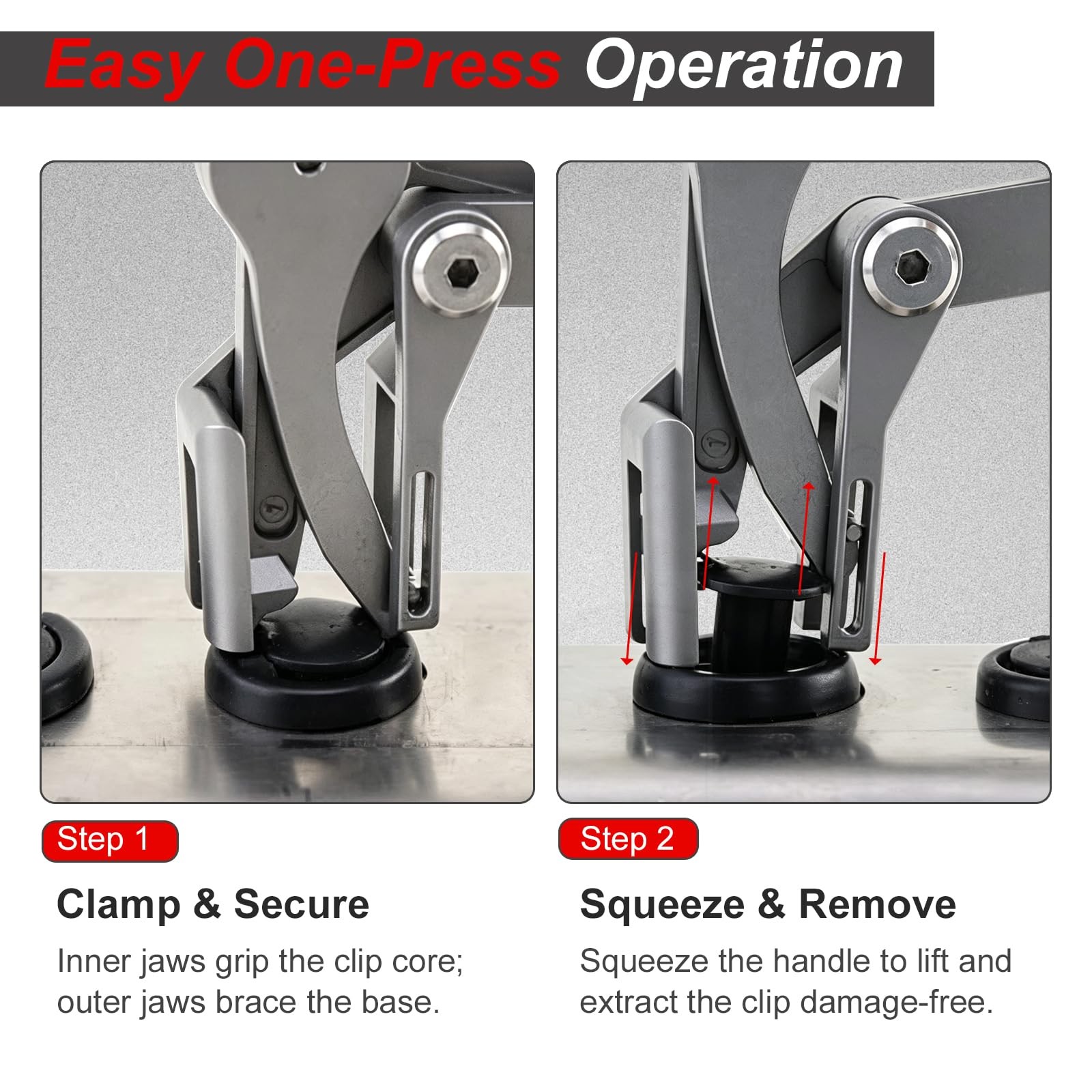 Auto Fastener Clip Removal Pliers, Car Clip Pliers, Trim & Door Panel Removal To