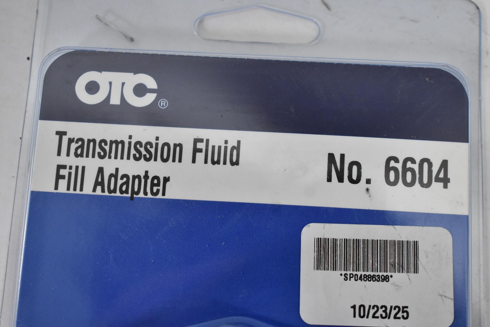 OTC 6604 Transmission Fluid Fill Adapter No. 6604 Black Made In USA New Other