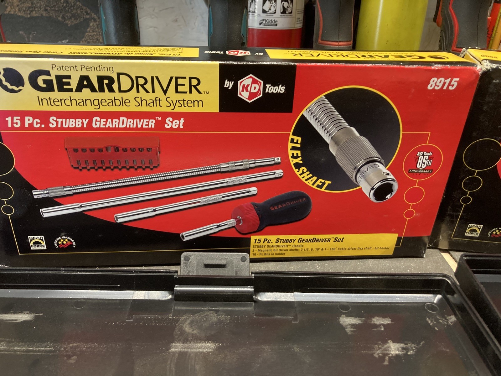 GearDriver Empty trays 6pc T-Handle Set #8906 15pc Stubby Set #8915 Gearwrench