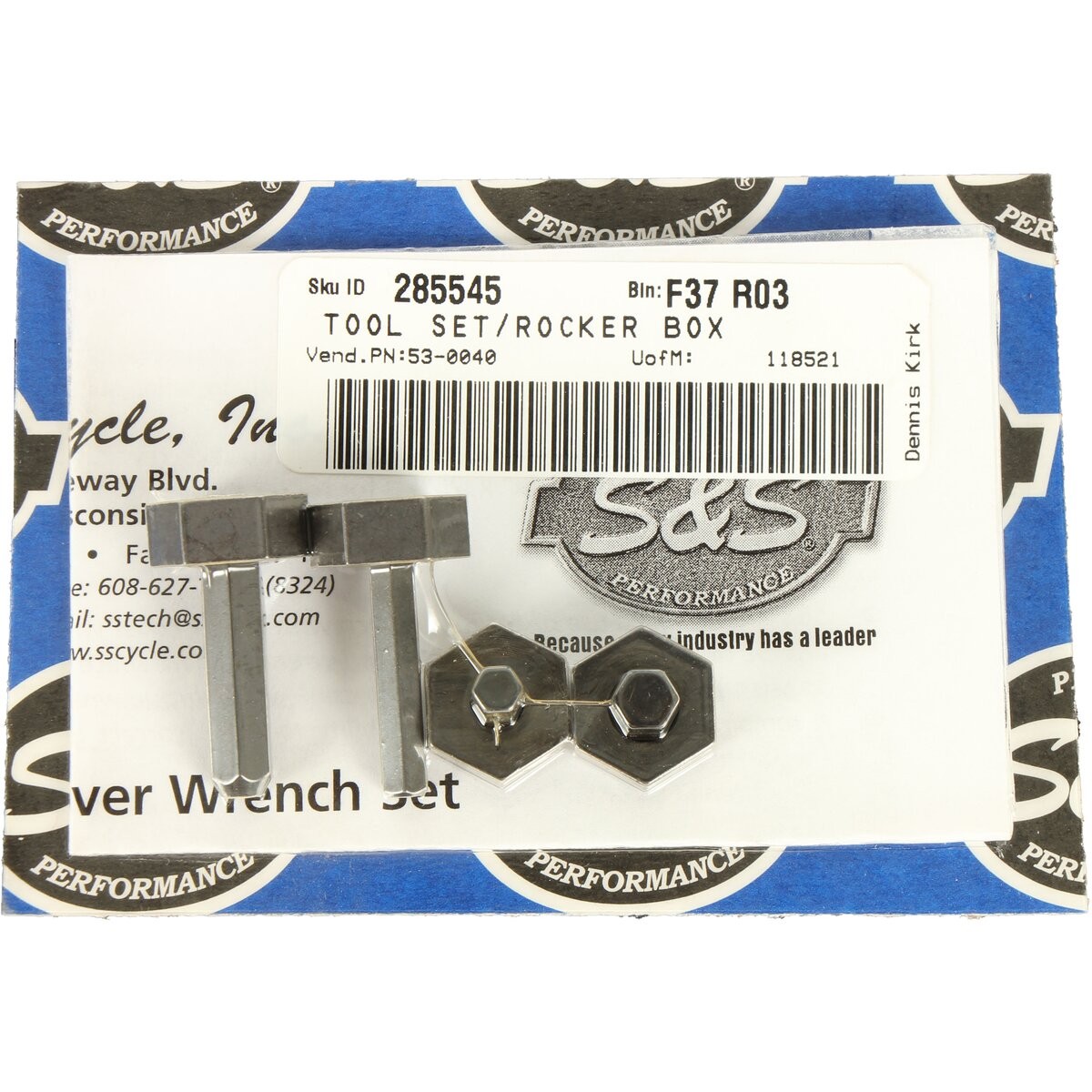 S&S Cycle Rocker Box Wrench Set – 53-0040