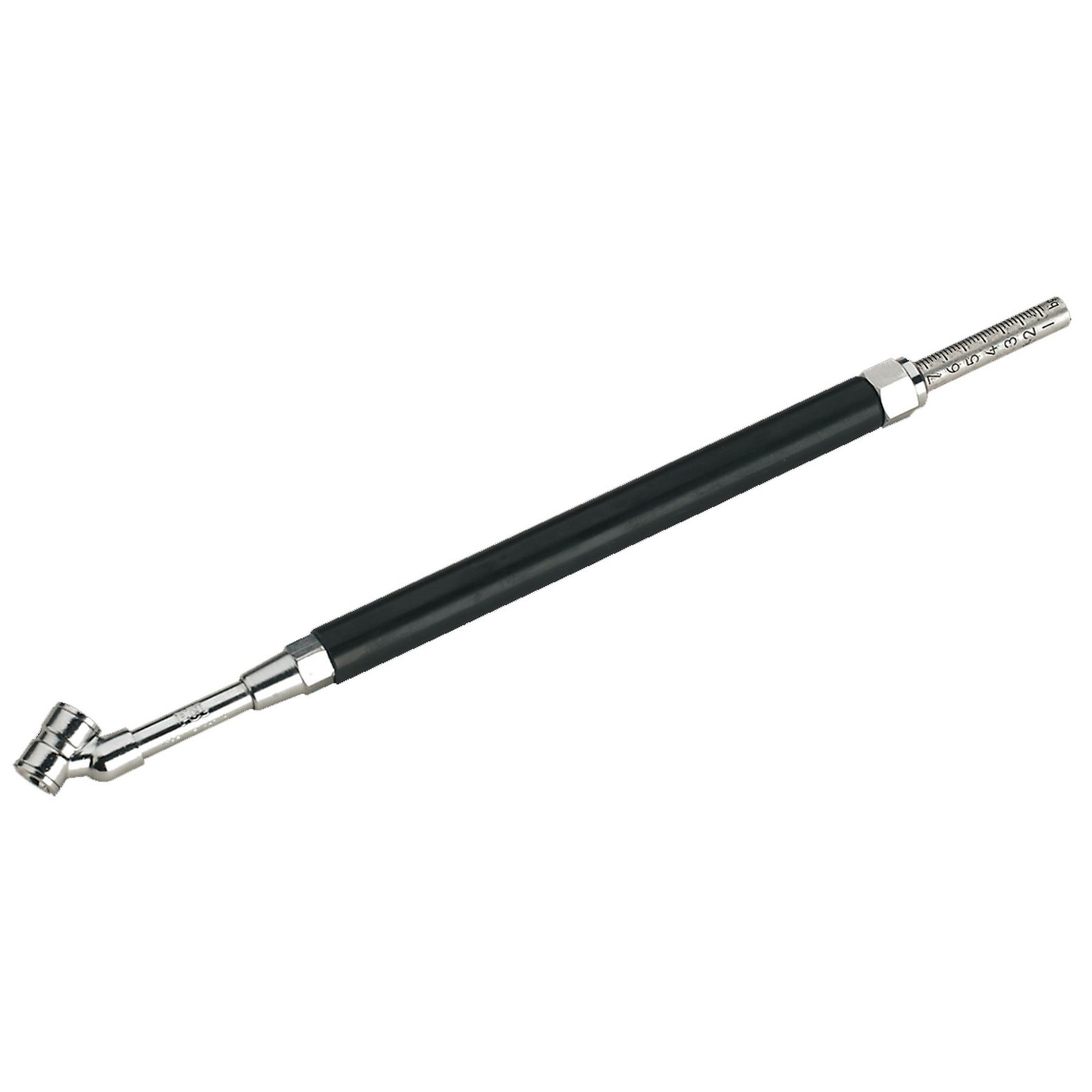 Sealey TST/PG4 Tyre Pressure Gauge Twin Push-On Connector 0-11bar(0-160psi)