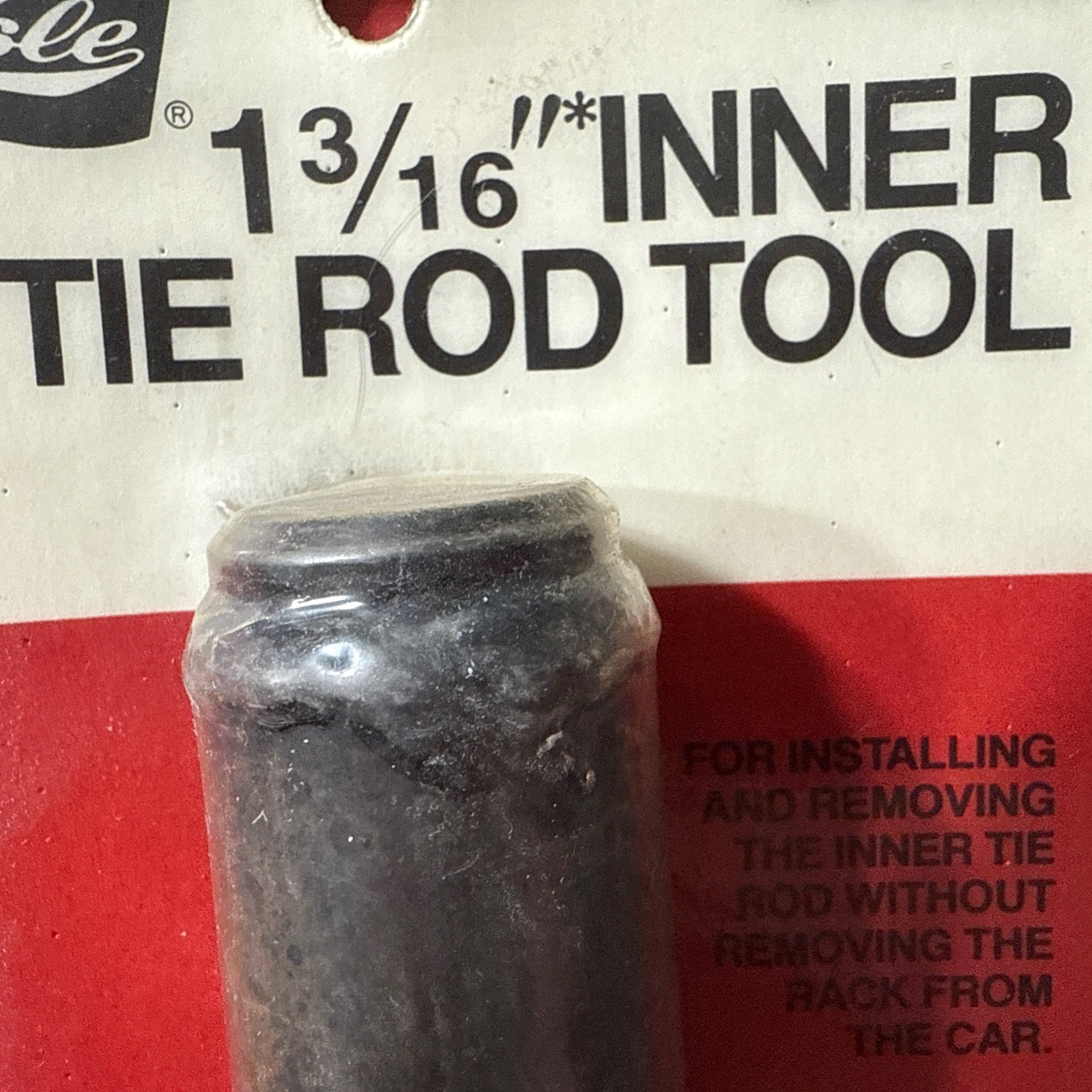 VINTAGE LISLE TOOLS 1-3/16” INSTALL REMOVE INNER TIE ROD TOOL 61000 NOS USA RUST