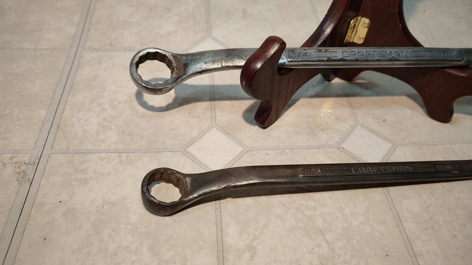 Craftsman 2 Piece Stubby Double Box End Wrench V 1/2 – 9/16, 5/8 – 3/4