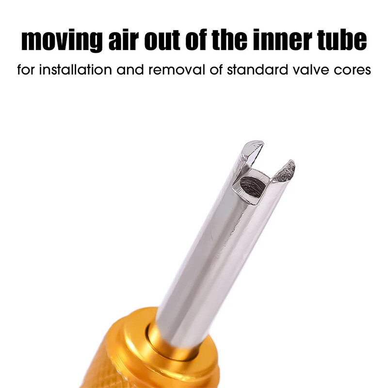 Aluminum Alloy Car Auto A/C Air Conditioning Valve Core Remover Tool Wrench