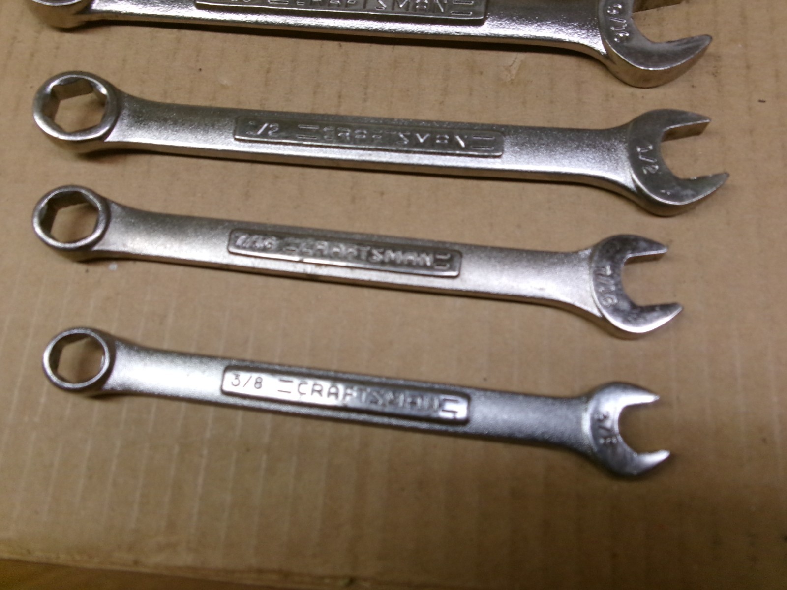 Craftsman 6-Piece 6-Point Metric Combination Wrench Set / Lot