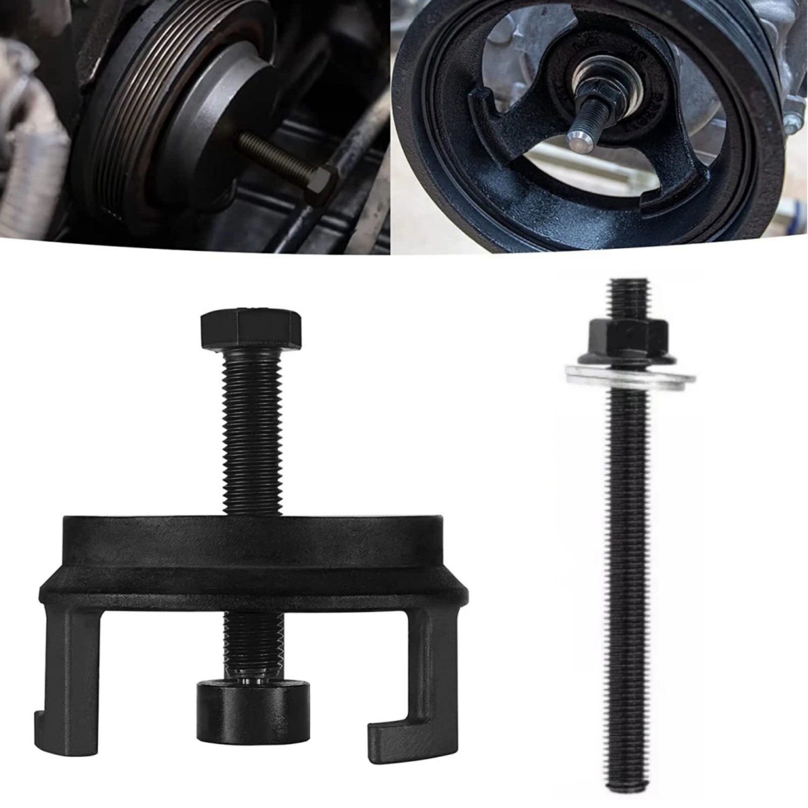 25264 For GM LS LT Engines Harmonic Balancer Puller and Installation Tool Set