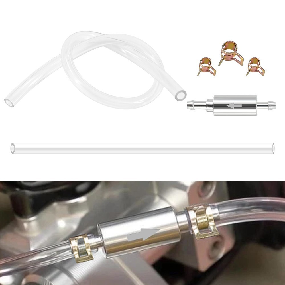 1 Kit Brake Bleeder Hose One Way Check Valve Tube Bleeding Tool for Hydraulic